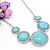 cheap Necklaces-Women&#039;s Turquoise Necklace Turquoise Statement Ladies Vintage Party Turquoise Necklace Jewelry For Daily