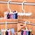 voordelige Haken &amp; bevestiging-verstelbare 20-haaks roterende riem rek sjaal organizer heren stropdas hanger houdt