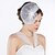 Недорогие Свадебный головной убор-Великолепная сеть с Fascinators Pearl / горный хрусталь женской