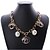 cheap Necklaces-Women&#039;s Choker Necklace Evil Eye European Fashion Pearl Rhinestone Alloy Screen Color Evil Eye Necklace Jewelry For