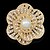 abordables Pin&#039;s et broches-Soirée Travail Rétro Vintage Zirconium Broche Bijoux Écran couleur Pour Soirée Occasion spéciale