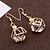 cheap Earrings-Drop Earrings Zircon Cubic Zirconia Alloy Gold Silver Jewelry 2pcs