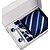 cheap Men&#039;s Jewelry-Other Vintage Party Work Casual Blue Other Wedding Tie Bar
