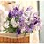 baratos Flor artificial-Seda Pastoril Estilo Buquê Flor de Mesa Buquê 1