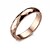 cheap Rings-Men&#039;s Band Ring - Titanium Steel Ladies, Fashion 7 / 8 / 9 / 10 / 11 Golden For Wedding Party Daily