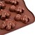 cheap Cake Molds-12 Hole Silicone Mold Chocolate Mousse Cake Baking Mold (Cute Dinosaurs)(Color Random)