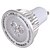 cheap Light Bulbs-YWXLIGHT® 10pcs LED Spotlight 450 lm GU10 MR16 3 LED Beads COB Decorative Warm White Cold White 85-265 V / 10 pcs / RoHS / CE Certified