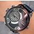cheap Sport Watches-Men&#039;s Sport Watch Wrist Watch Quartz Leather Digital White Black / Stainless Steel