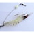 billiga Fiskbeten och flugor-3 pcs Fiskbete Mjukt bete Räka Självlysande Sjunker Bass Forell Gädda Drag-fiske Mjuk plast