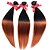 billige Ombre hårforlengelse-Nyanse Brasiliansk hår Rett 12 måneder 1 Deler hår vever