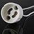 billige Lampefødder og -stik-youoklight® 10st brandfast keramik mr16 lyspære socket med indpakket ledning ledninger (runde)