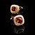 cheap Men&#039;s Cufflinks-Fashion Copper Men Jewelry Silver Gold Square Crystal CZ Rhinestone Delicate Button Cufflinks(1Pair)