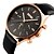 cheap Dress Classic Watches-SKMEI Men&#039;s Wrist Watch Calendar / date / day Leather Band Luxury Black / Brown / Stainless Steel / Two Years / Maxell SR626SW