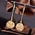 cheap Earrings-Drop Earrings For Women&#039;s Party Wedding Special Occasion Alloy Gold Silver / Casual / Daily