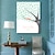 cheap Signature Frames &amp; Platters-E-HOME®  Personalized Signature Canvas invisible Frame Print - Birds On The Tree