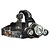 olcso Kültéri lámpák-Fényszóró Szíj LED 6000 Lumen 1 Mód Cree XM-L T6 Igen Újratölthető mert Kempingezés/Túrázás/Barlangászat Kerékpározás Vadászat Halászat