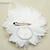 cheap Headpieces-Crystal / Fabric Crown Tiaras / Flowers with 1 Piece Wedding / Special Occasion / Party / Evening Headpiece