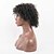 baratos Perucas de cabelo humano-Cabelo Humano Frente de Malha Peruca estilo Cabelo Brasileiro Kinky Curly Peruca 120% Densidade do Cabelo 12 polegada com o cabelo do bebê Cabelo Ombre Riscas Naturais Peruca Afro Americanas 100