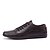 cheap Men&#039;s Sneakers-Men&#039;s Comfort Spring Summer Fall Winter Leather Casual Office &amp; Career Party &amp; Evening Lace-up Flat Heel Black Brown Blue