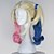 billige Film- og TV-kostymer-Selvmordstruppe Superhelter Harley Quinn Cosplay-parykker Dame 40CM Varmeresistent Fiber Anime Wig / Parykker / Parykker