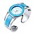 voordelige Trendy Horloge-Dames Modieus horloge Armbandhorloge Kwarts Legering Band Bangle Elegant Blauw