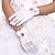 cheap Party Gloves-Spandex Wrist Length Glove Bridal Gloves / Party / Evening Gloves With Bowknot / Pearl Wedding / Party Glove