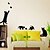 cheap Wall Stickers-Decorative Wall Stickers - Animal Wall Stickers Animals / Still Life / Romance Living Room / Bedroom / Dining Room / Removable
