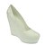 cheap Wedding Shoes-Women&#039;s Shoes Leatherette Spring / Summer / Fall Platform / Wedge Heel White / Wedding