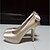 cheap Women&#039;s Heels-Women&#039;s Wedding Shoes Heels / Platform / Closed Toe Heels Wedding / Party &amp; Evening / Dress Black /White / Champagne