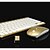 halpa Hiiri-näppäimistöyhdistelmät-langaton 2.4GHz toimisto pelinäppäimistö 2400dpi hiiri ja akkujen 3 kpl sarja