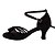 olcso Latin cipők-Női Dance Shoes Latin cipők Salsa cipők Szandál Személyre szabott sarok Személyre szabható Sárgásbarna / Barack / Fekete / Otthoni / Teljesítmény / Szatén / Gyakorlat / Professzionális