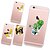 cheap Cell Phone Cases &amp; Screen Protectors-Case For Apple iPhone X / iPhone 8 Plus / iPhone 8 Ultra-thin / Transparent / Pattern Back Cover Playing with Apple Logo Soft TPU