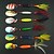 baratos Iscos e Moscas de Pesca-6 pcs Iscas Isco Duro Gigas Iscas Buzzbait &amp; Spinnerbait Colheres Isco de Metal Afunda Rapidamente Bass Truta Pique Pesca de Mar Pesca de Gancho Pesca de Isco e Barco Metal