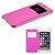 cheap Cell Phone Cases &amp; Screen Protectors-Smart View Screen Touch PU Leather Case for iPhone5/5S (Assorted Colors)