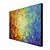 cheap Abstract Paintings-Oil Painting Abstract Painting Hand Painted with Stretched Framed Ready to Hang