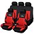 abordables Fundas de asiento para coche-AUTOYOUTH Fundas para asiento Cubre asientos Rojo / Azul / Gris Textil Común Para Volvo / Volkswagen / Toyota