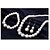 abordables Parures de Bijoux-Femme Clair Parure de Bijoux Des boucles d&#039;oreilles Bijoux Blanche Pour Soirée Cadeau Fête de Mariage