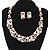 ieftine Seturi de Bijuterii-Pentru femei Perle Seturi de bijuterii European Modă de Mireasă Perle Imitație de Perle Ștras cercei Bijuterii Curcubeu / Alb Pentru Nuntă Petrecere Zi de Naștere Logodnă Cadou Zilnic / Cercei