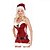 cheap Santa Suits &amp; Christmas Costumes-Polyester Performance Sexy Women&#039;s Christmas Costume(dress+hat+belt)