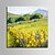 olcso Népszerű művészek olajfestményei-Kézzel festett Virágos / BotanikusModern Egy elem Vászon Hang festett olajfestmény For lakberendezési