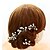 baratos Capacete de Casamento-imitação de pérolas de liga de cabelo pino cabeça clássica estilo feminino