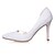 billige Højhælede sko til kvinder-Sort / Elfenbensfarvet / Hvid - Dame - Bryllup Sko - Bryllup / Fest/aften - høje hæle - Spids tå