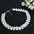 ieftine Coliere la Modă-Pentru femei Perle Ștrasuri Coliere Choker Perle Plin de graţie femei stil minimalist Confecționat Manual Culoare ecran Coliere Bijuterii Pentru