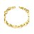 cheap Bracelets-Fashion Rotate Chain &amp; Link Bracelet(Golden,Rose Gold,White)(1Pair)