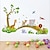 cheap Decorative Wall Stickers-Animals / Still Life / Cartoon Wall Stickers Animal Wall Stickers Decorative Wall Stickers, Vinyl Home Decoration Wall Decal Wall Decoration 1 / Removable 90*60cm