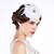 cheap Headpieces-Tulle Lace Fascinators Flowers Headpiece Classical Feminine Style