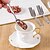 baratos Café e Chá-pote minimalista em aço inoxidável colher colher de chá colher chá acessório chá