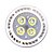 abordables Ampoules électriques-YWXLIGHT® Spot LED 540 lm GU5.3(MR16) MR16 4 Perles LED SMD Décorative Blanc Chaud Blanc Froid 85-265 V 12 V / 5 pièces / RoHs