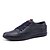 cheap Men&#039;s Sneakers-Men&#039;s Comfort Spring Summer Fall Winter Leather Casual Office &amp; Career Party &amp; Evening Lace-up Flat Heel Black Brown Blue