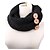 cheap Infinity Scarf-Women&#039;s Casual / Classic &amp; Timeless Solid Color Classic Style / Black / White / Yellow / Red / Gray